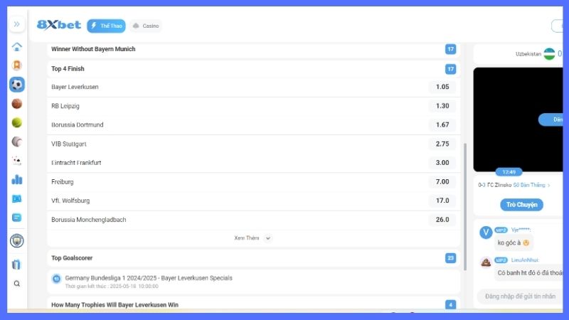 Kinh nghiệm soi kèo bóng đá Đức cực chuẩn tại 8xbet