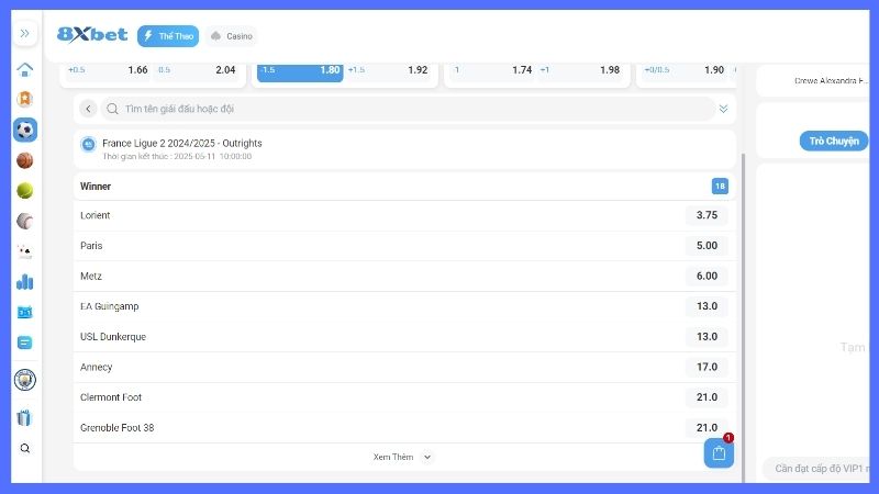 Lưu ý cần nhớ khi soi kèo bóng đá Pháp tại 8xbet