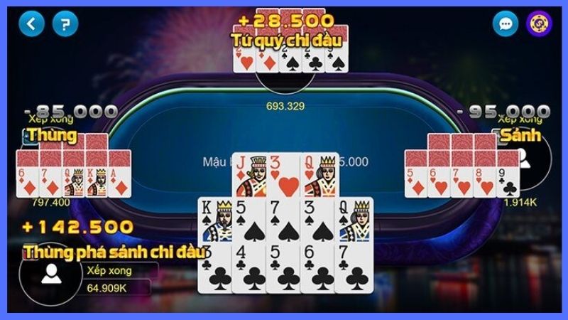 Quy trình tham gia chơi game bài tiến lên 8xbet